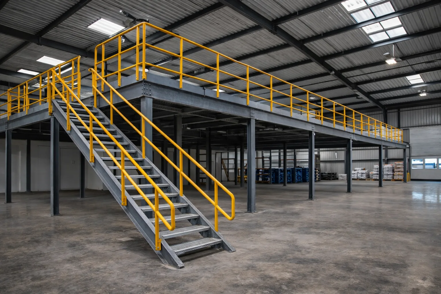 Mezzanines and platform steelwork